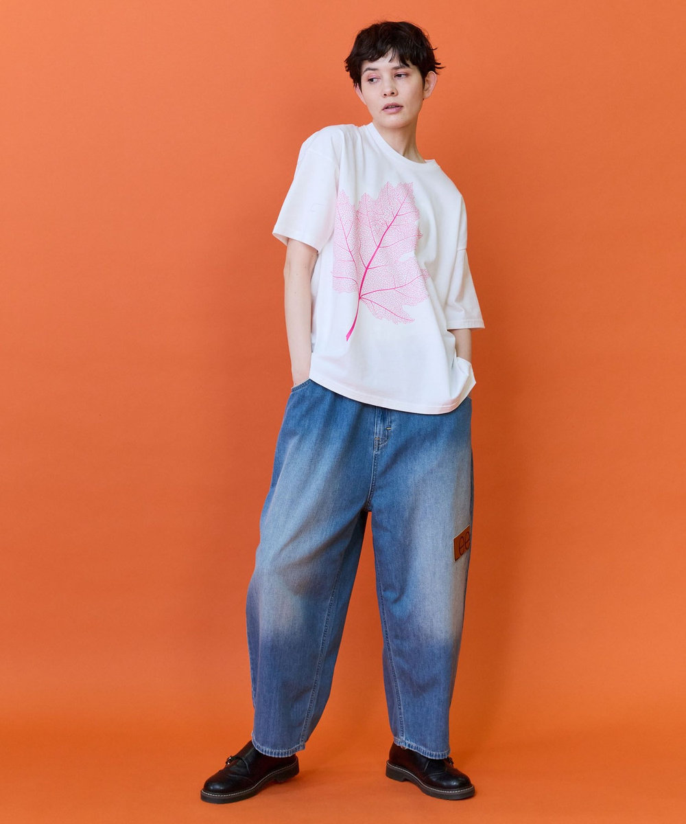 FRAPBOIS メープルTシャツ ホワイト
