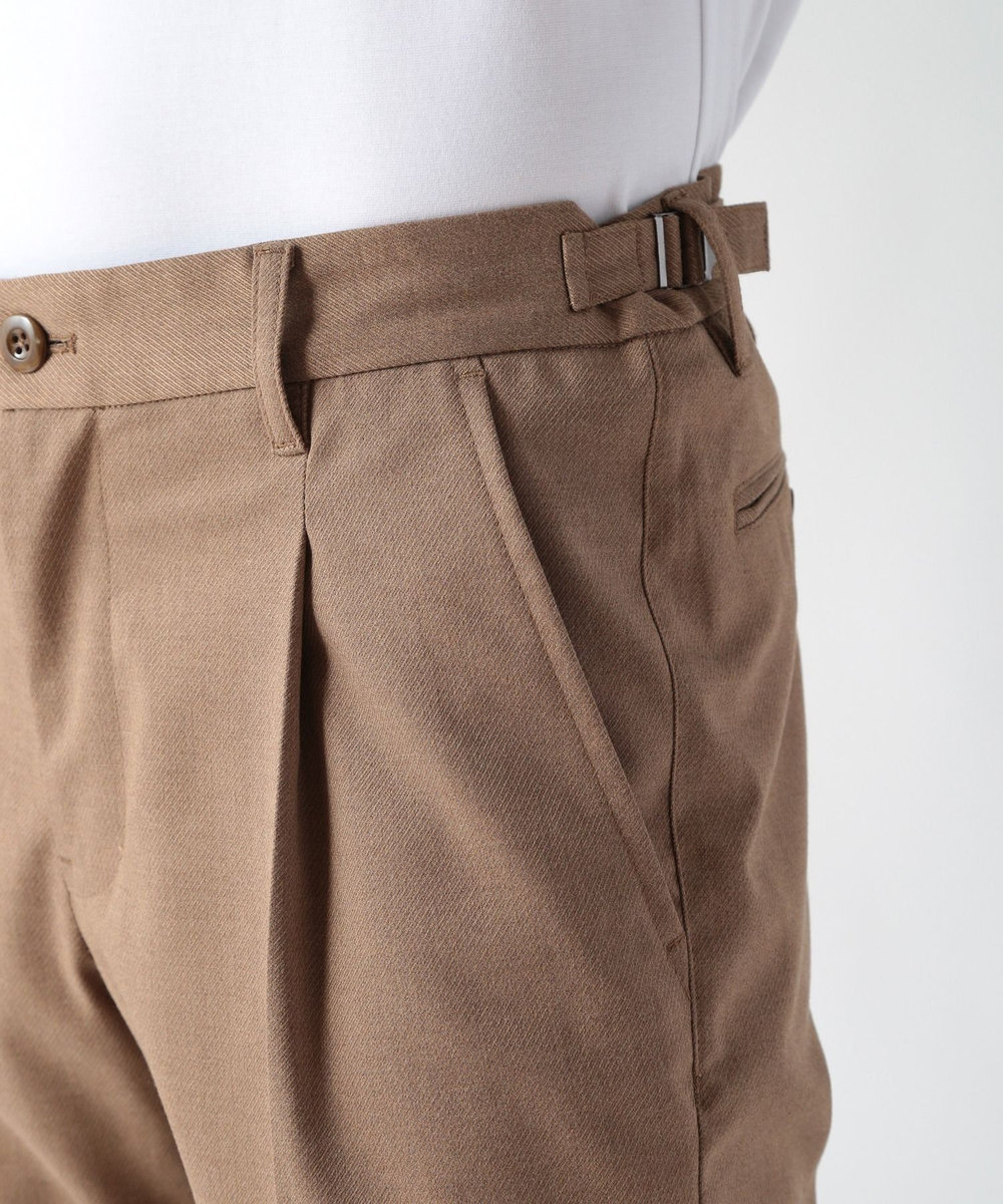 MEN'S BIGI TRストレッチクリースパンツ ベージュ