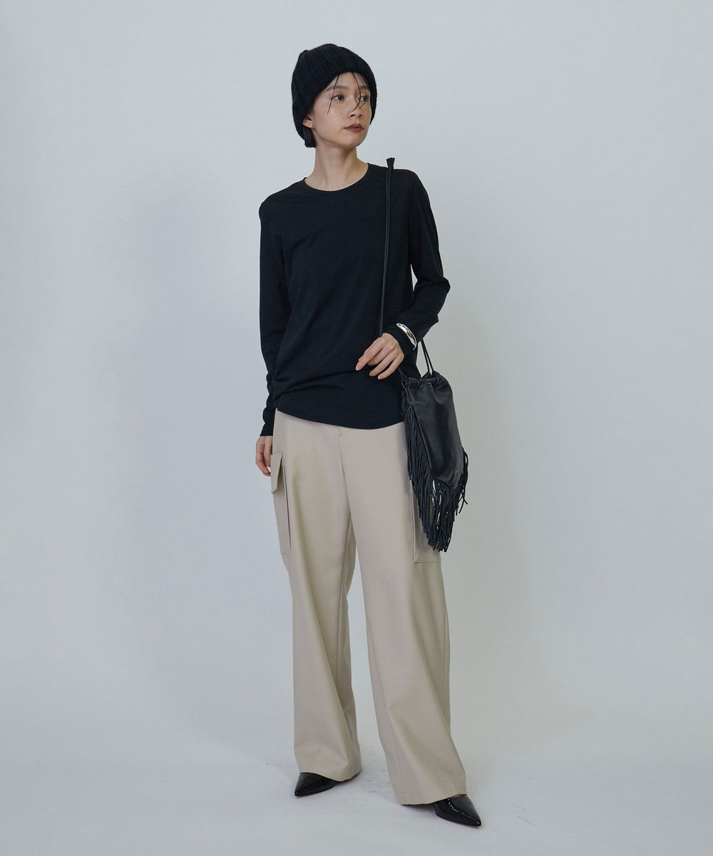 1er Arrondissement ＜KIJIMA TAKAYUKI (キジマ タカユキ)＞アルパカウールビーニー ブラック