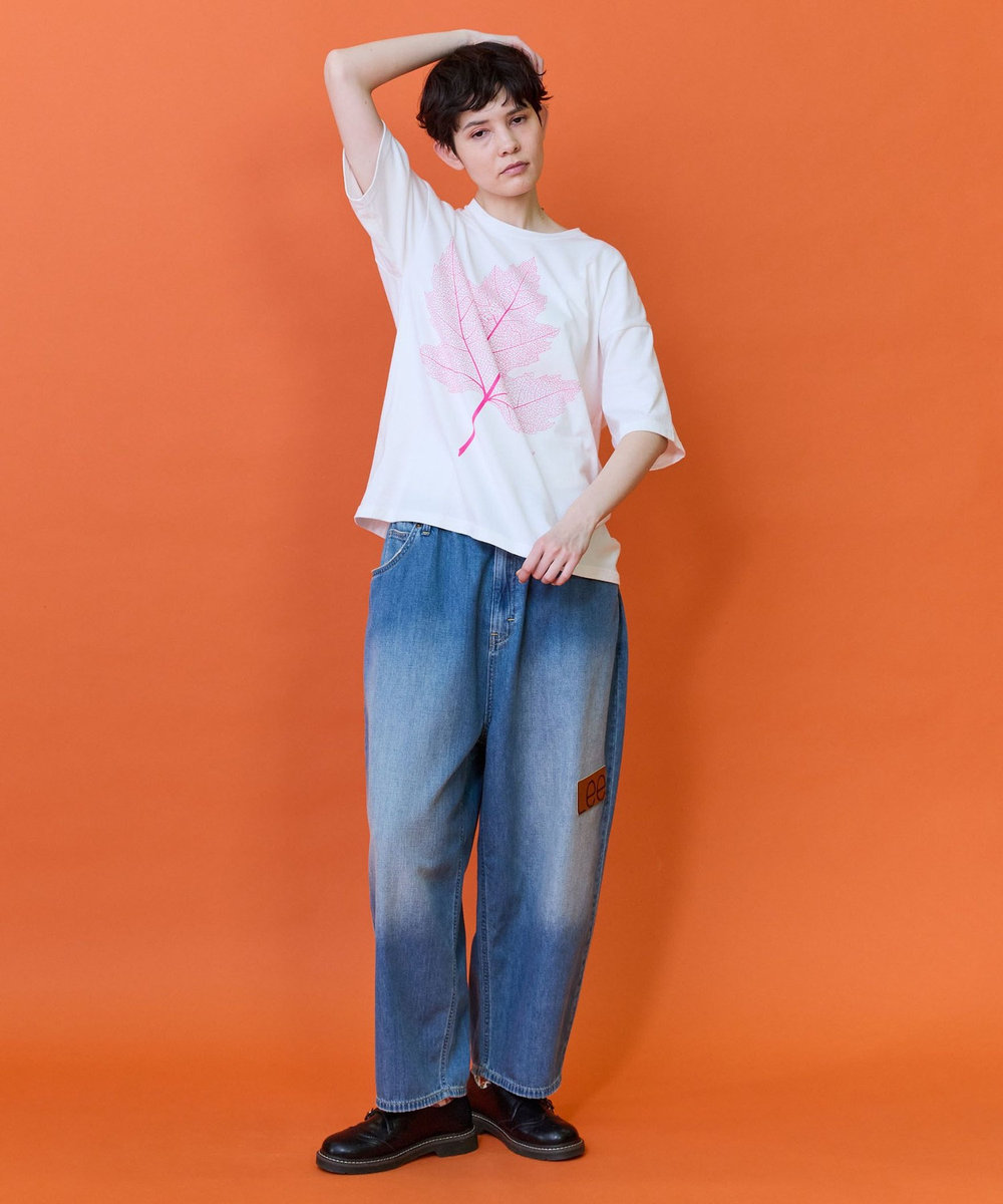 FRAPBOIS メープルTシャツ ホワイト
