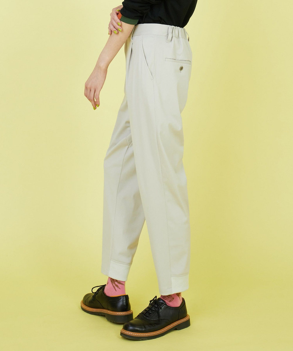 FRAPBOIS トリコット パンツ ベージュ