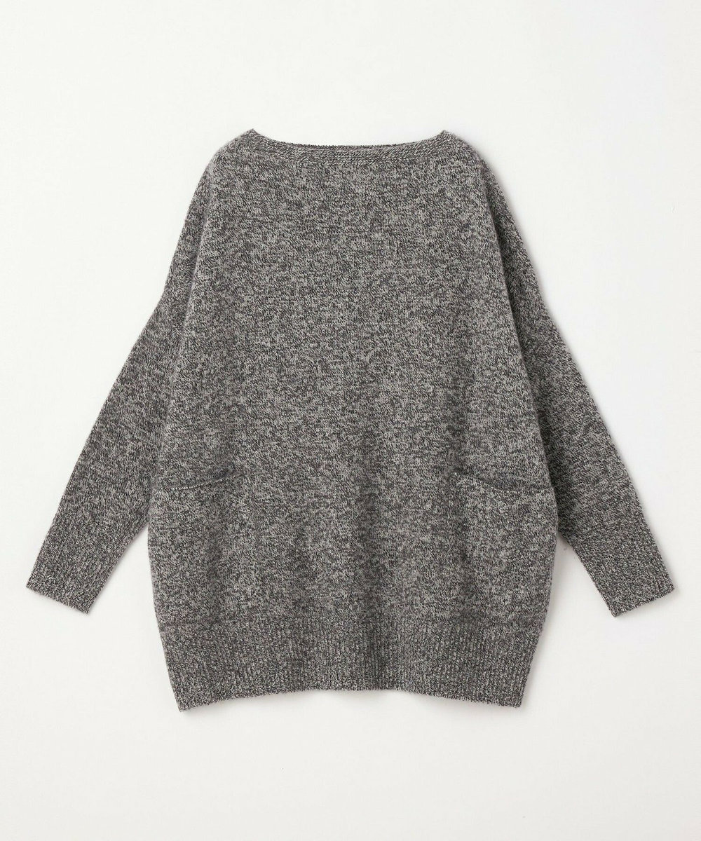 MOGA Lサイズ（大きいサイズ） 【大きいサイズ】クーマラムカシミヤボートネックニット グレー系その他