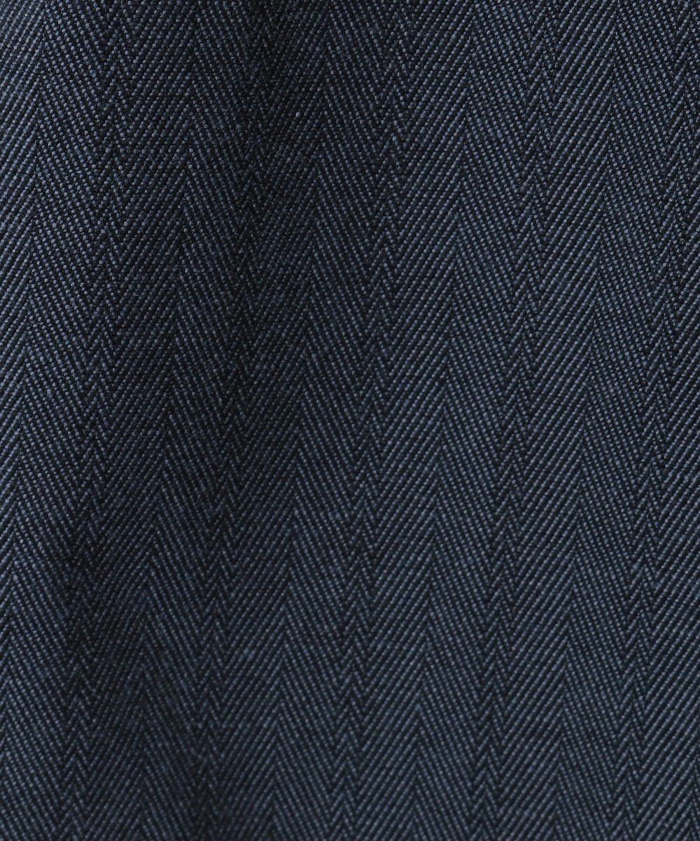 MEN'S BIGI シャドーヘリンボーンストレッチパンツ ネイビー