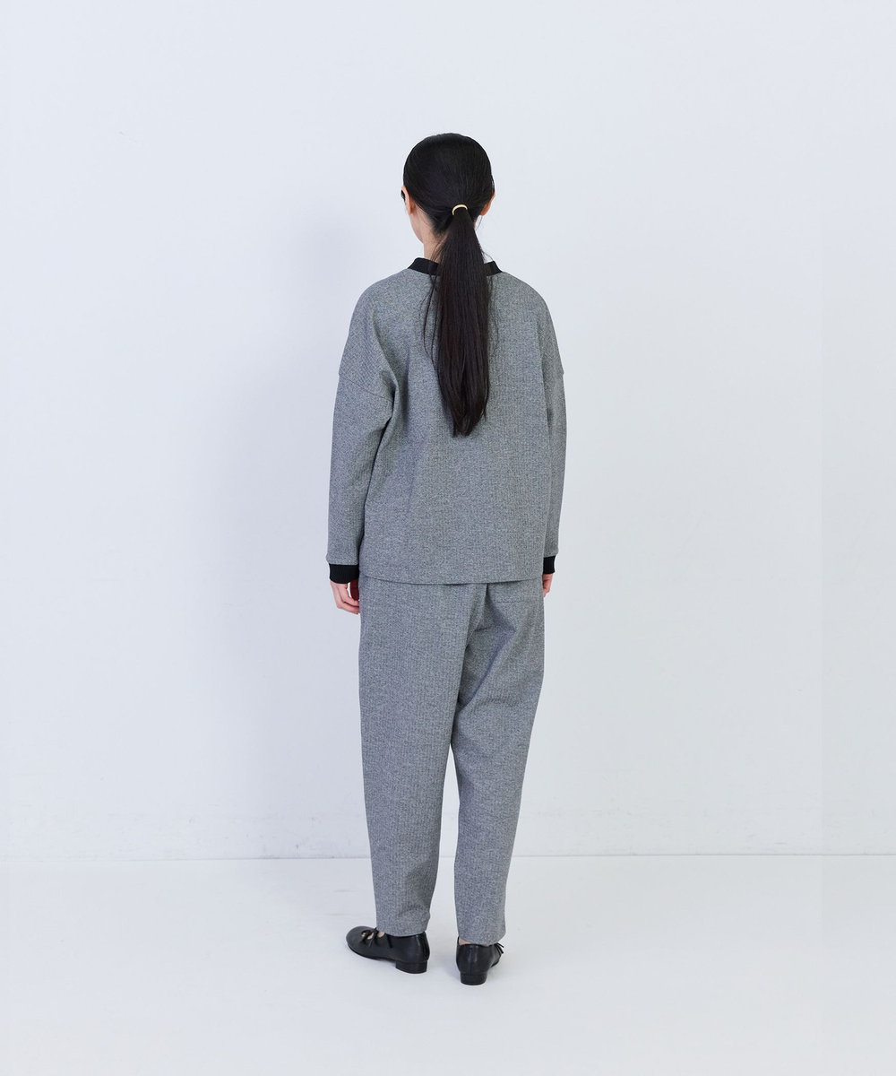 congés payés ADIEU TRISTESSE コットンポンチタックパンツ グレー系その他
