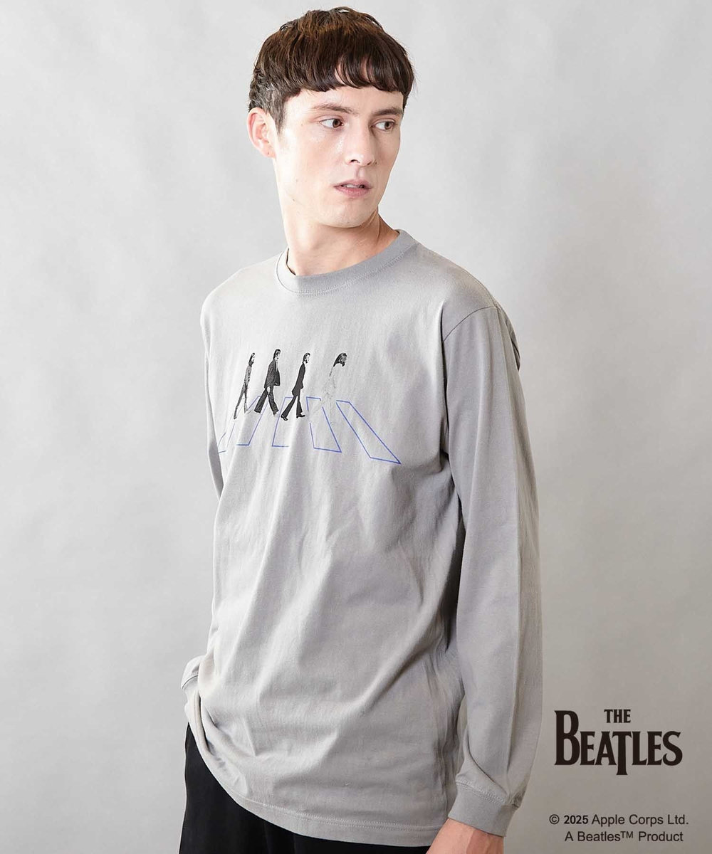 UNION STATION 【THE BEATLES / ザ ビートルズ】コラボロンTee 2 グレー