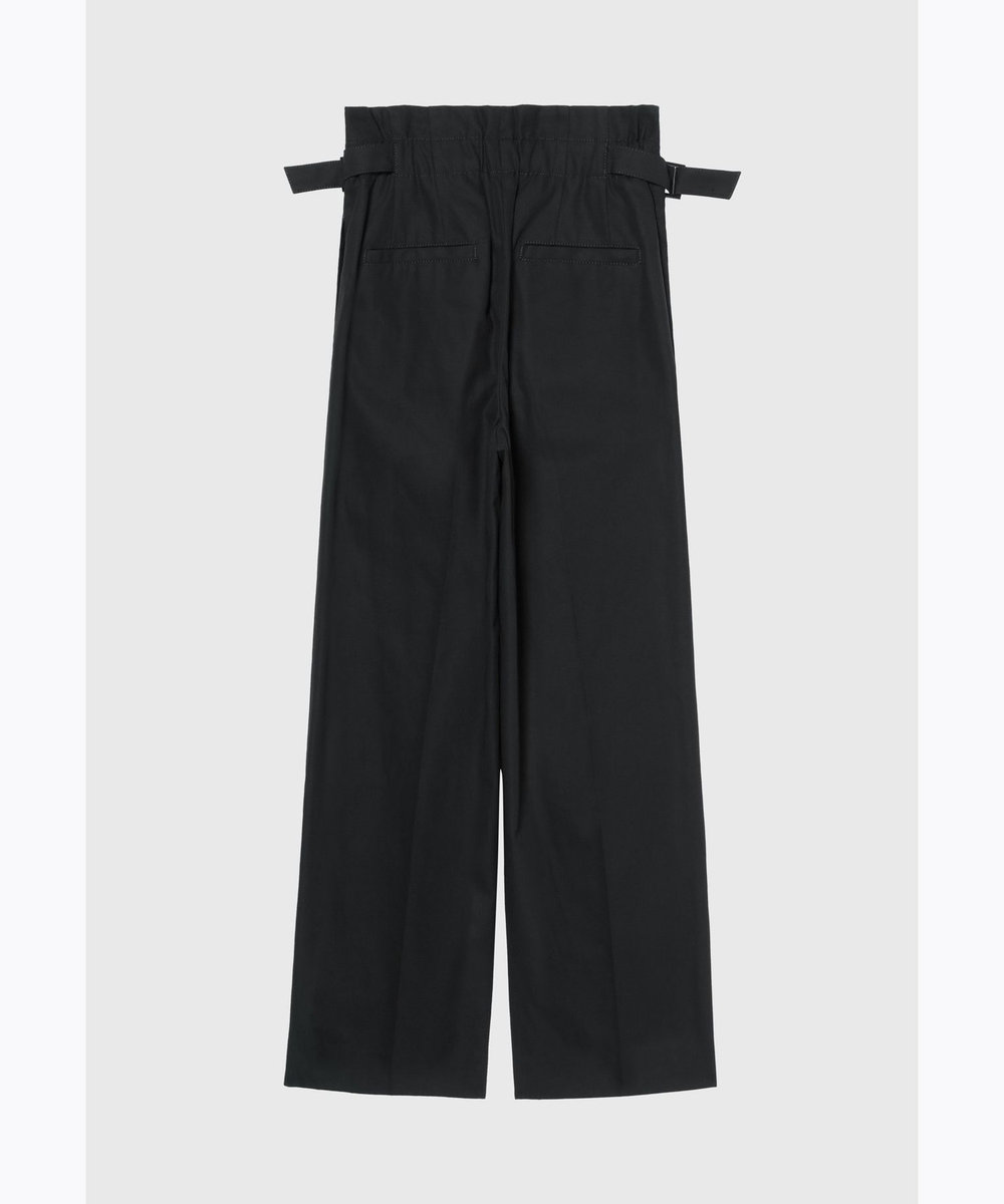 DÉPAREILLÉ COTTON LINEN TWILL SUSPENDER PANTS / コットンリネンツイルサスペンダーパンツ ネイビー