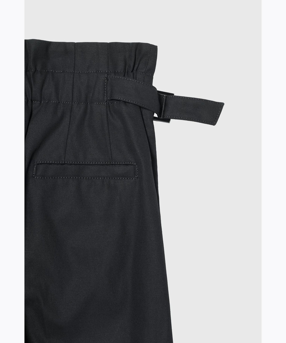 DÉPAREILLÉ COTTON LINEN TWILL SUSPENDER PANTS / コットンリネンツイルサスペンダーパンツ ネイビー