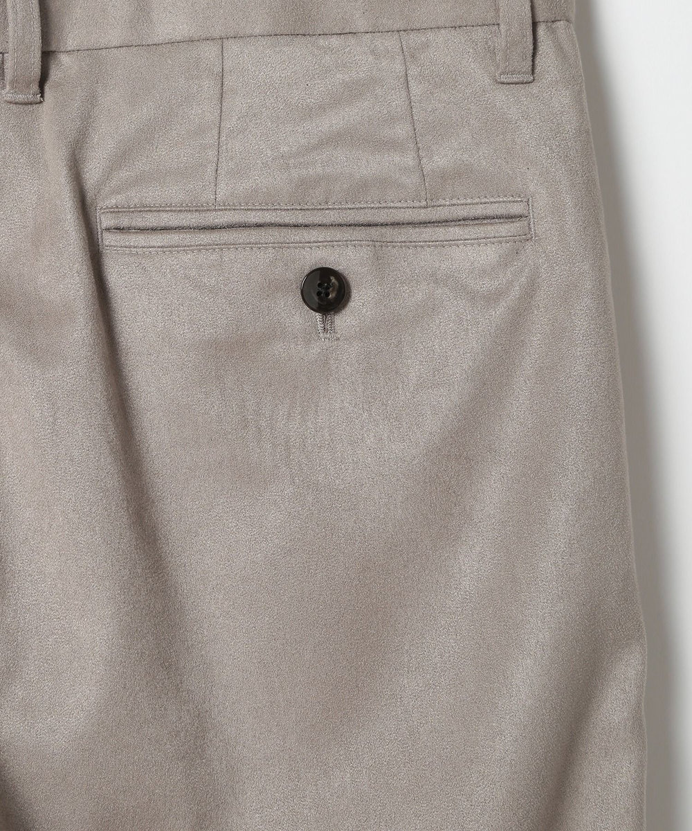 MEN'S BIGI コマスエードストレッチパンツ（セットアップ対応） グレー