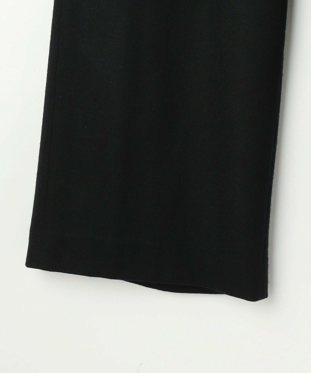 MOGA Lサイズ（大きいサイズ） 【大きいサイズ】ウールカシミヤストレッチワイドパンツ ブラック系その他