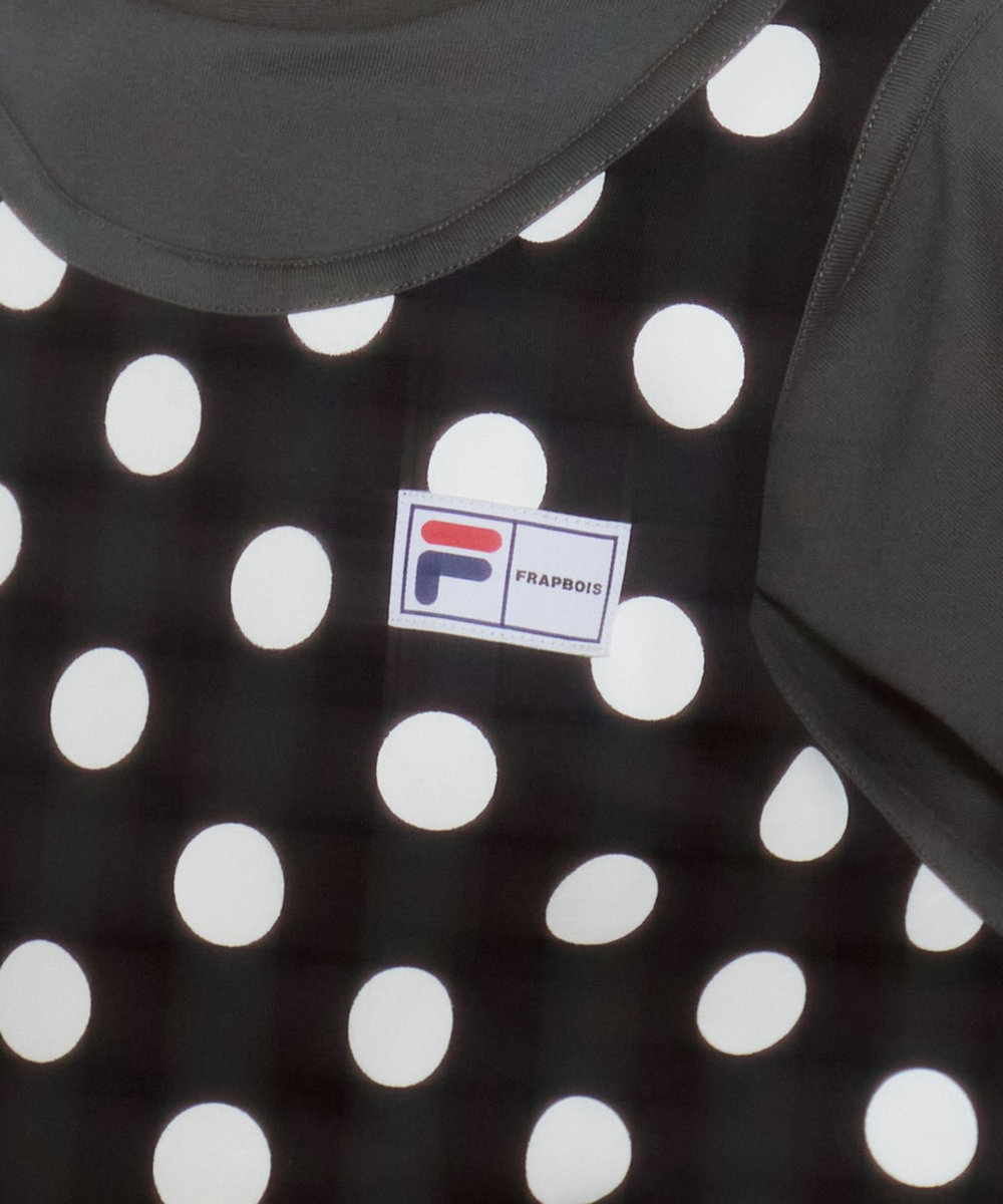 FRAPBOIS FILA×FRAPBOISカットソーセットアップ ブラック系その他