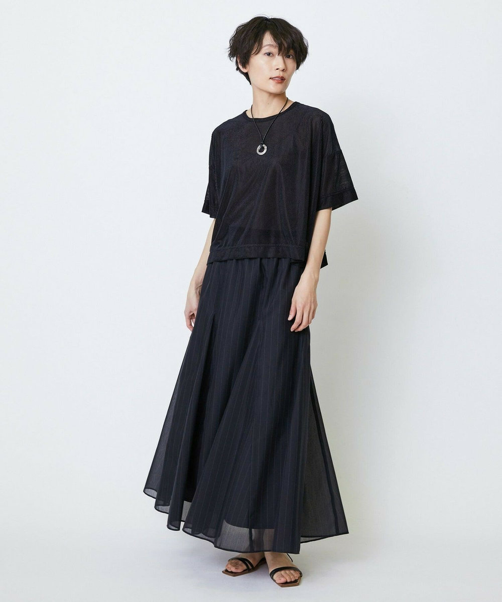 feerique feerique リヨセルパイルビッグTシャツ ブラック