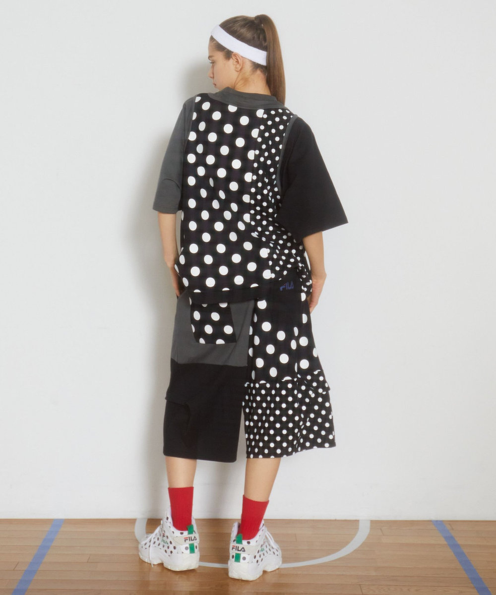 FRAPBOIS FILA×FRAPBOISカットソーセットアップ ブラック系その他