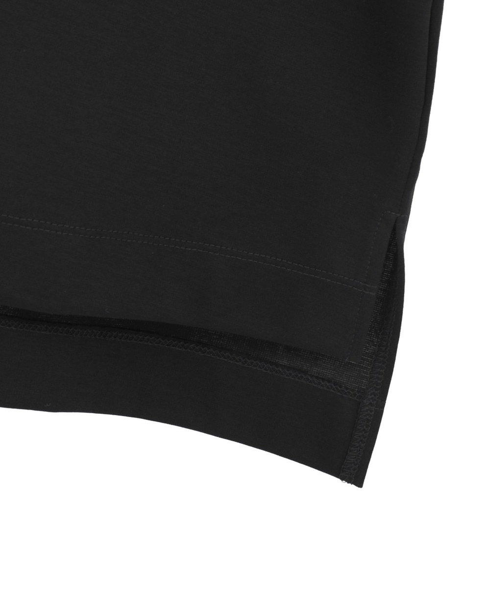 1er Arrondissement スーピマポンチTシャツ ブラック