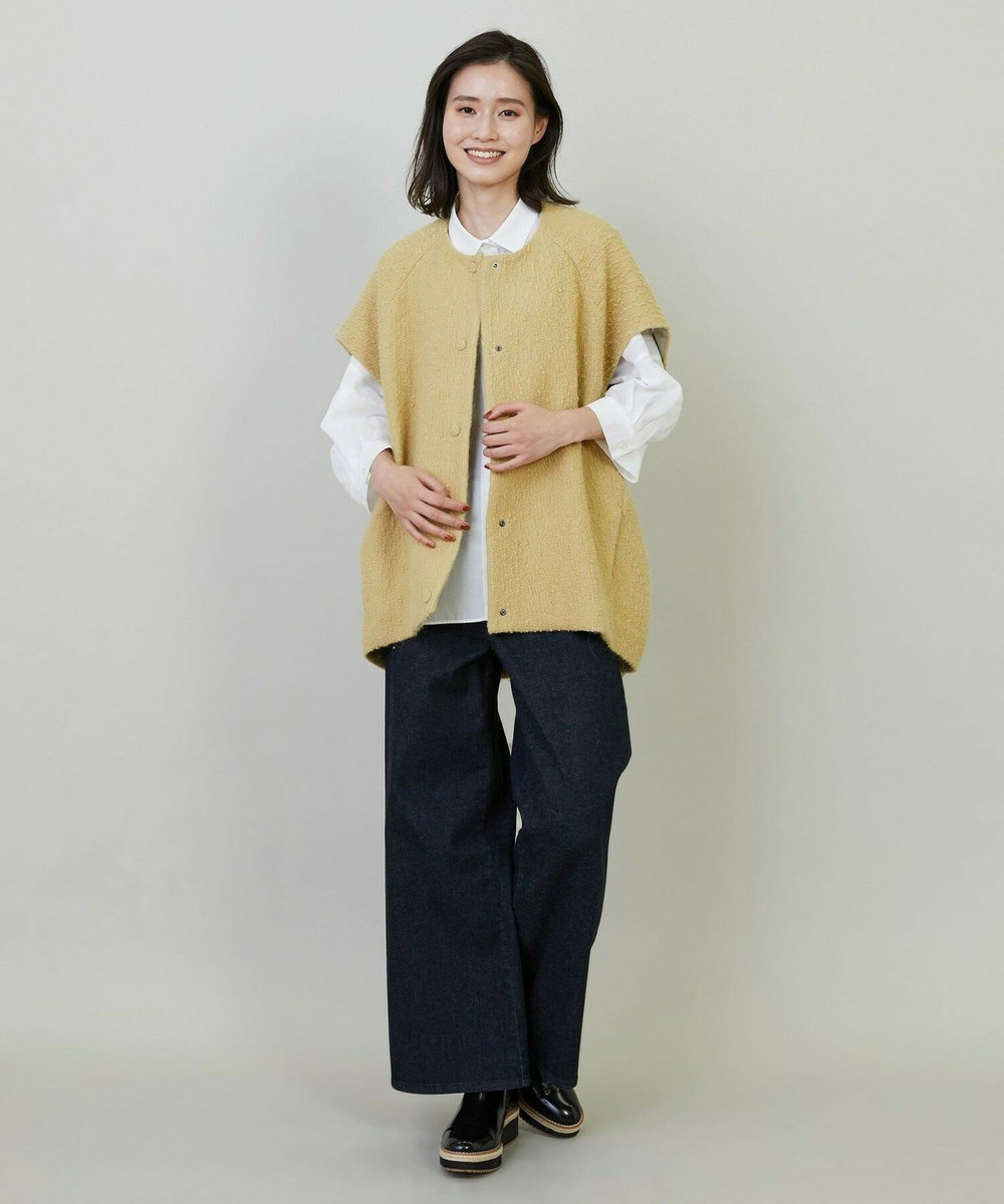 L'EQUIPE Lサイズ（大きいサイズ） 【大きいサイズ】9ozストレッチデニムパンツ インディゴブルー