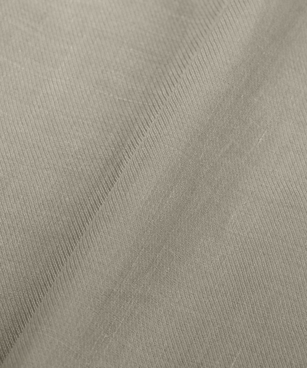 DÉPAREILLÉ RAMIE TWILL RUFFLE BLOUSE / ラミーツイルラッフルブラウス ベージュ