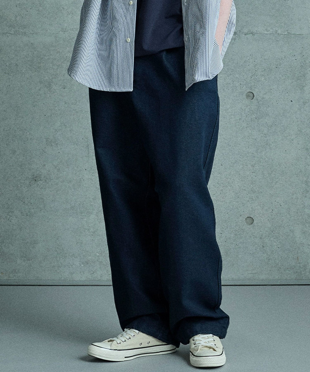 MEN'S BIGI スピンドルイージーパンツ ブルー