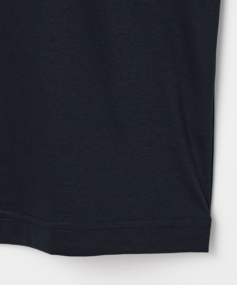 L'EQUIPE サークル刺繍Tシャツ ネイビー