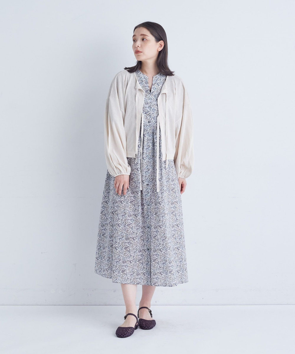 ADIEU TRISTESSE リバティプリントワンピース A