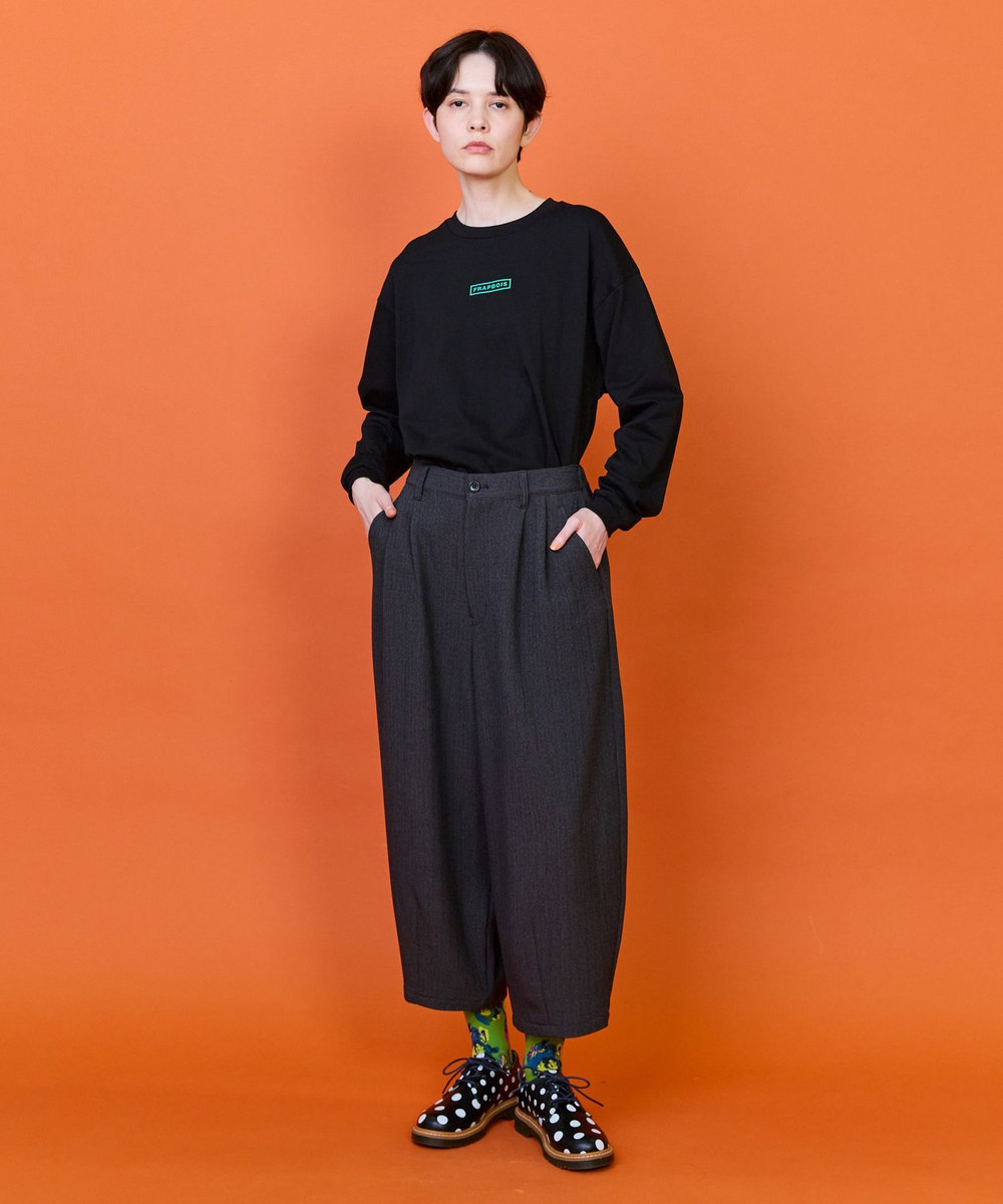 FRAPBOIS エトリーブTシャツ ブラック
