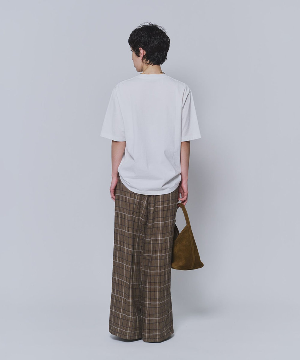 1er Arrondissement ロゴプリントＴシャツ レッド