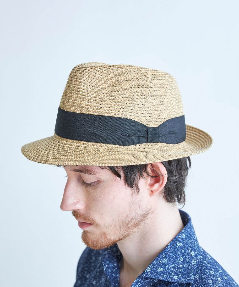 MEN'S BIGI PAPER FOLDING HAT ベージュ系その他