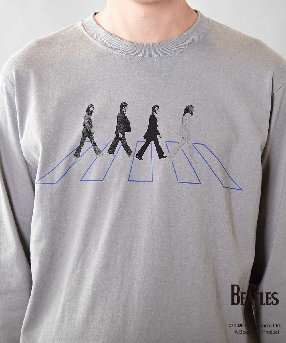 UNION STATION 【THE BEATLES / ザ ビートルズ】コラボロンTee 2 グレー