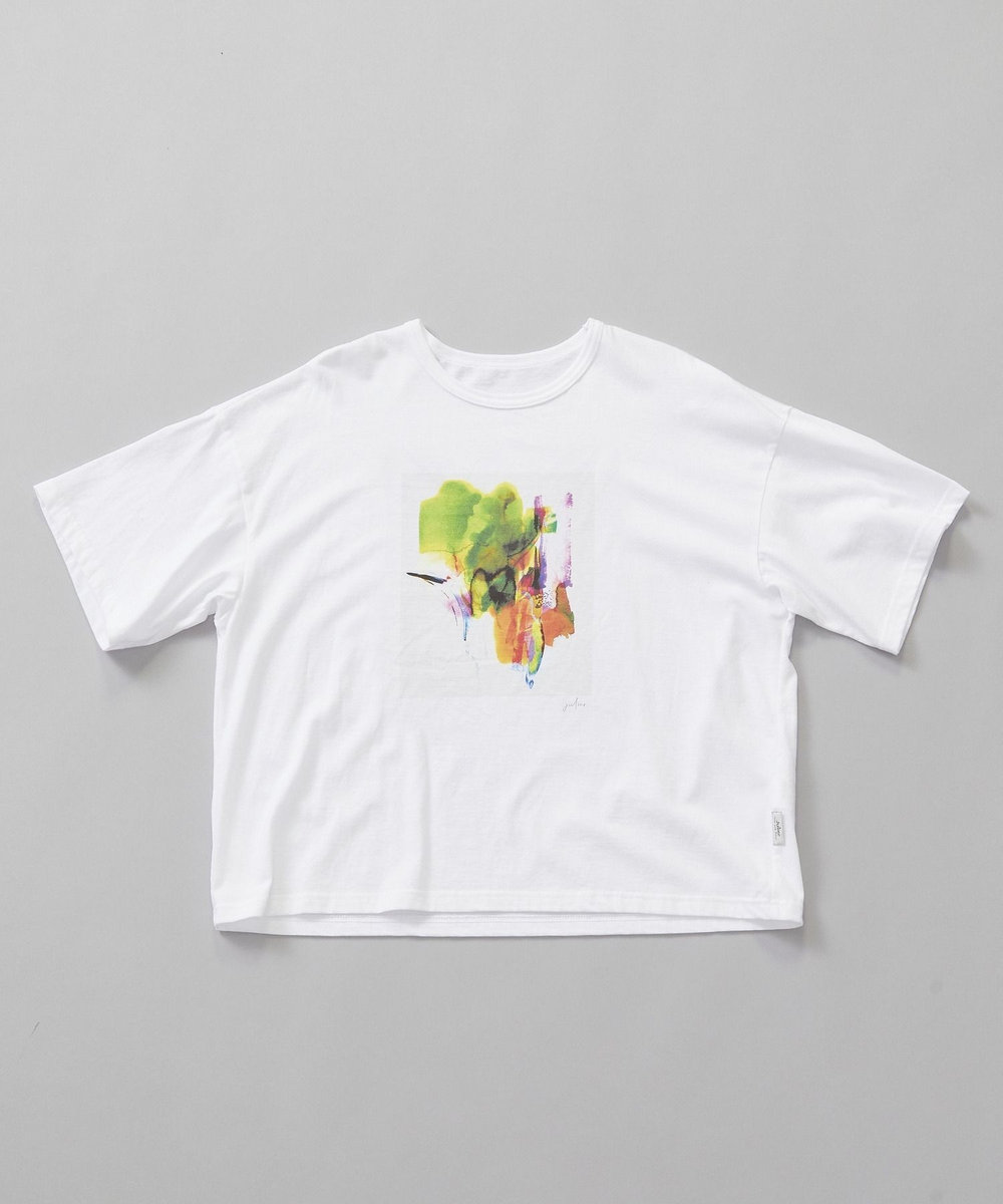 Julier kanako Sasakiコラボ プリントTシャツ グリーン