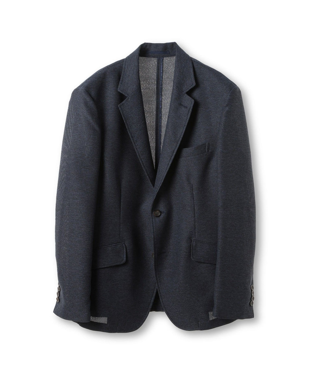 MEN'S BIGI 【ACTIVE TAILOR/アクティブテイラー】カラミメッシュストレッチジャケット ネイビー