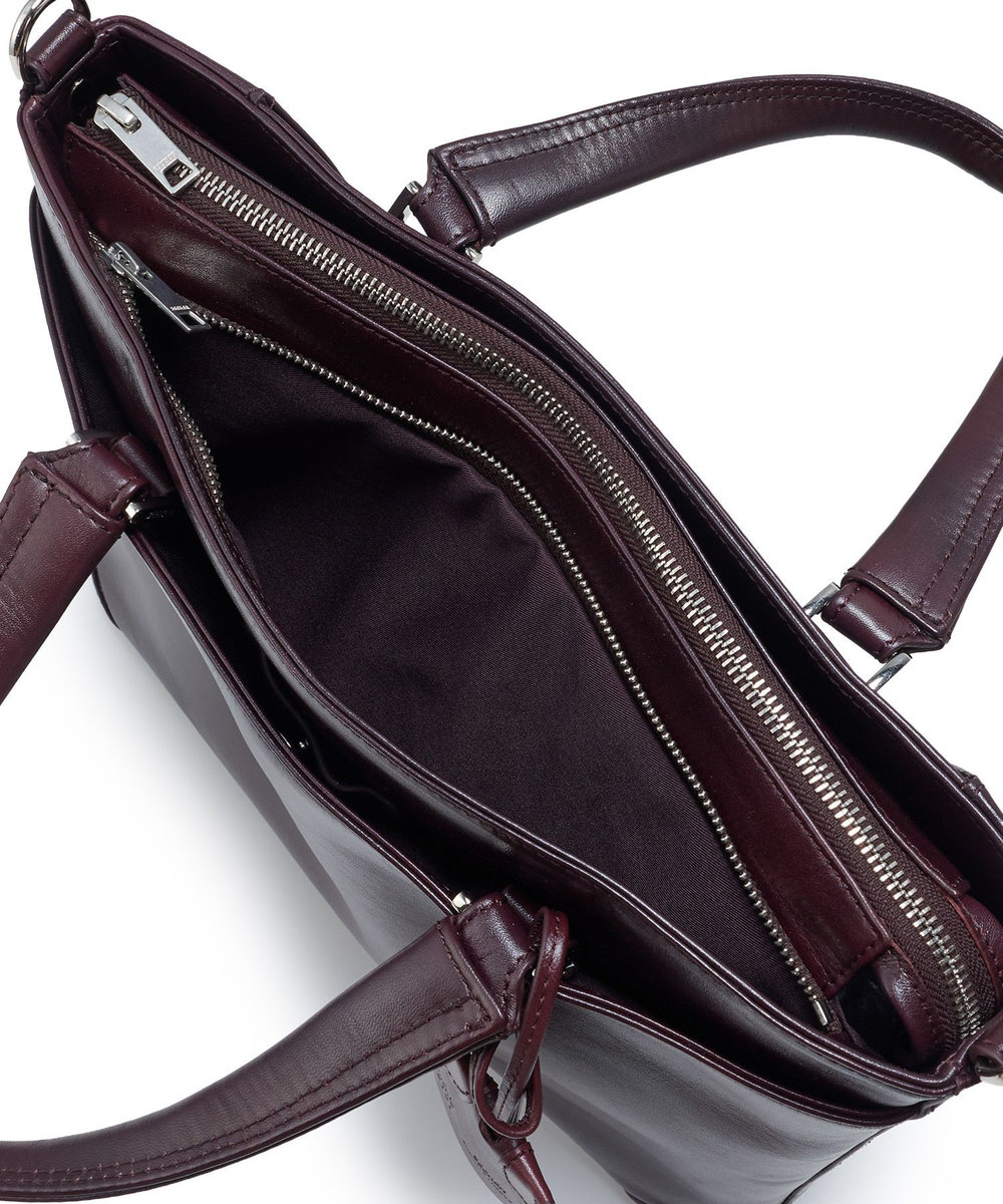 MEN'S BIGI 《別注》SEEKER ムラレザー2WAYブリーフケース ダークブラウン