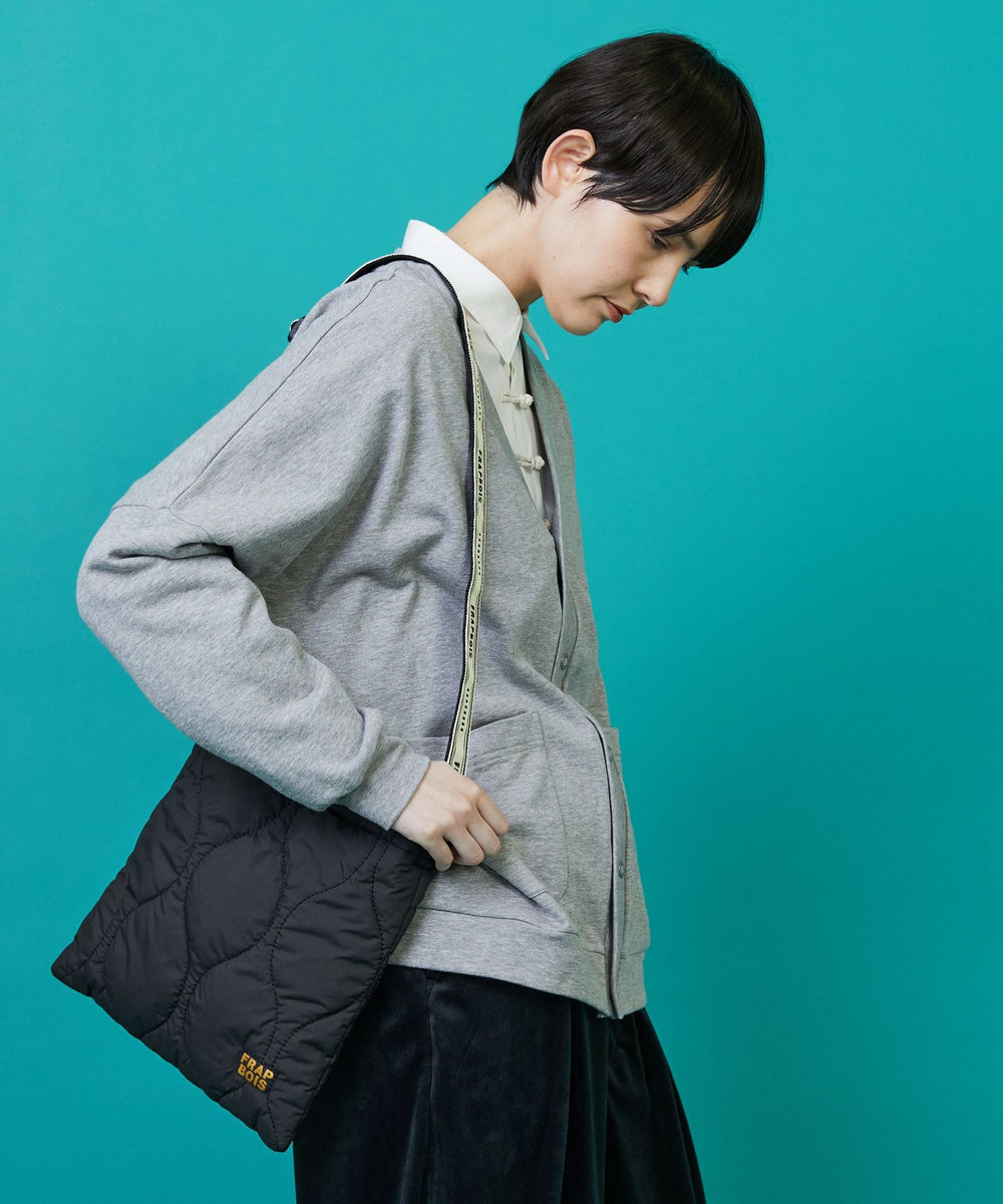 FRAPBOIS キルティングBAG ブラック