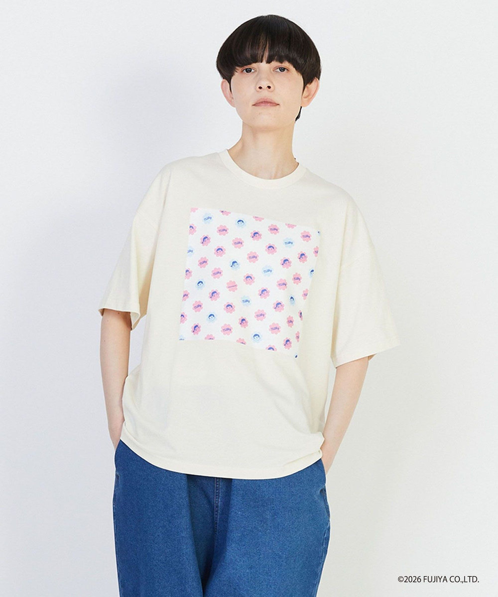 FRAPBOIS ミルキー ボックスＴシャツ アイボリー