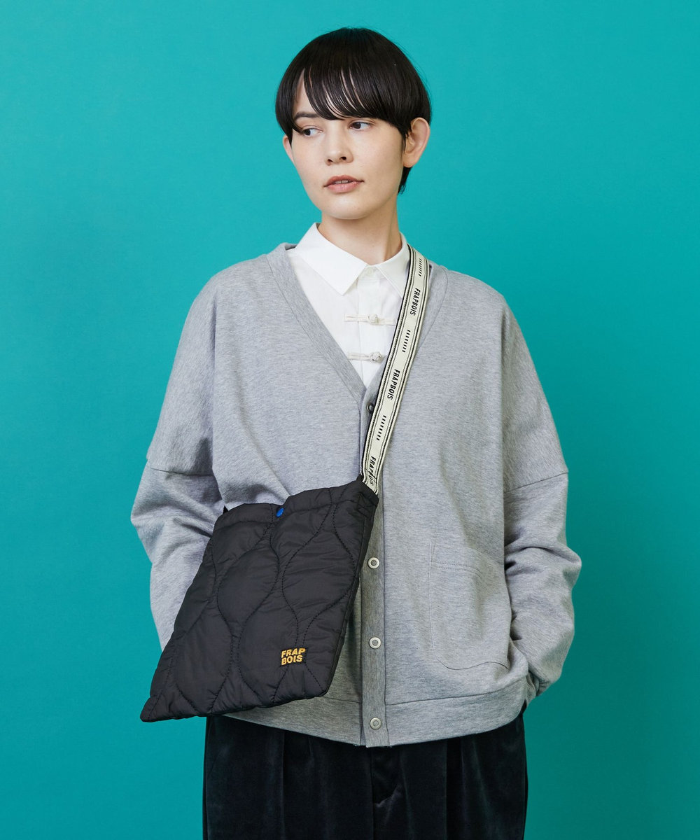 FRAPBOIS キルティングBAG ブラック