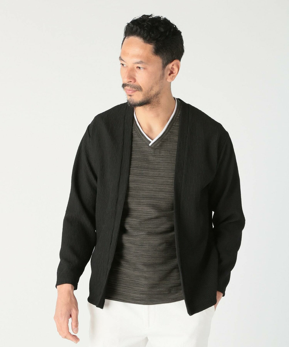 MEN'S BIGI スラブタック天竺素材Tシャツ＜吸水速乾＞ グリーン