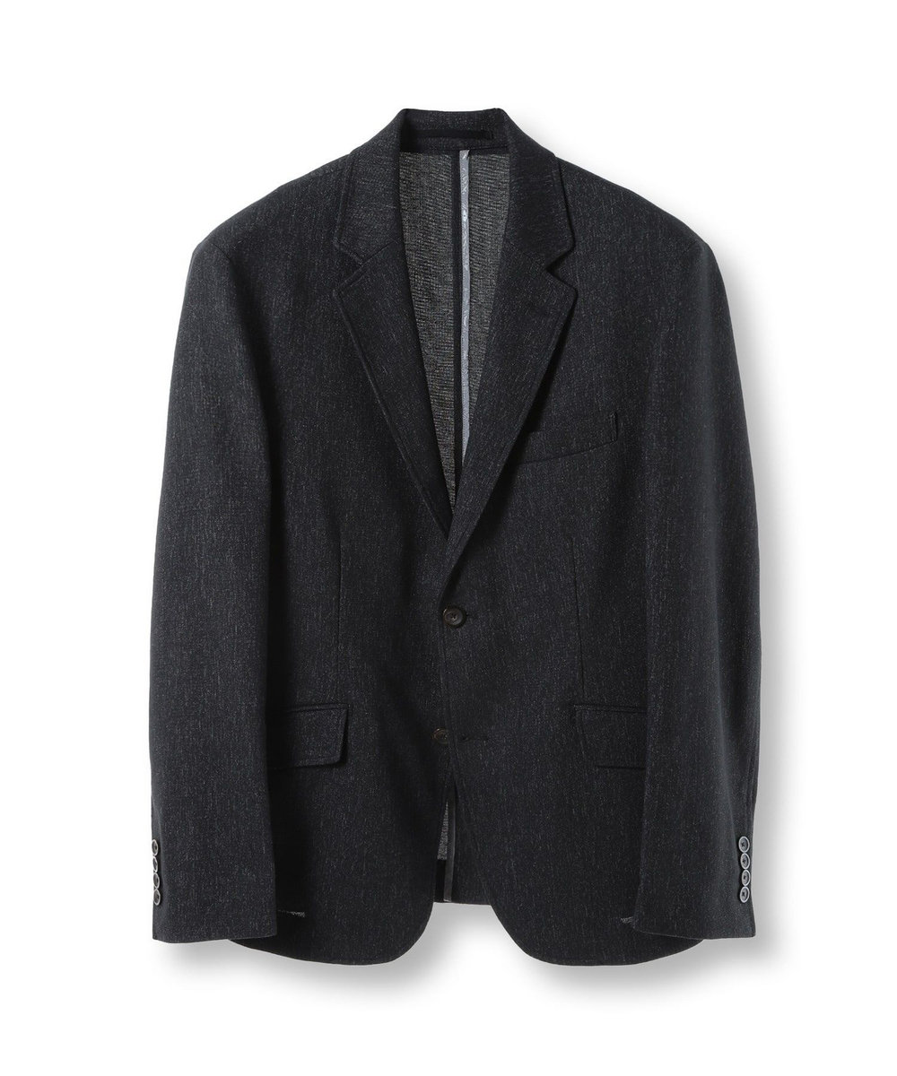 MEN'S BIGI 【ACTIVE TAILOR/アクティブテイラー】カラミメッシュストレッチジャケット ブラック