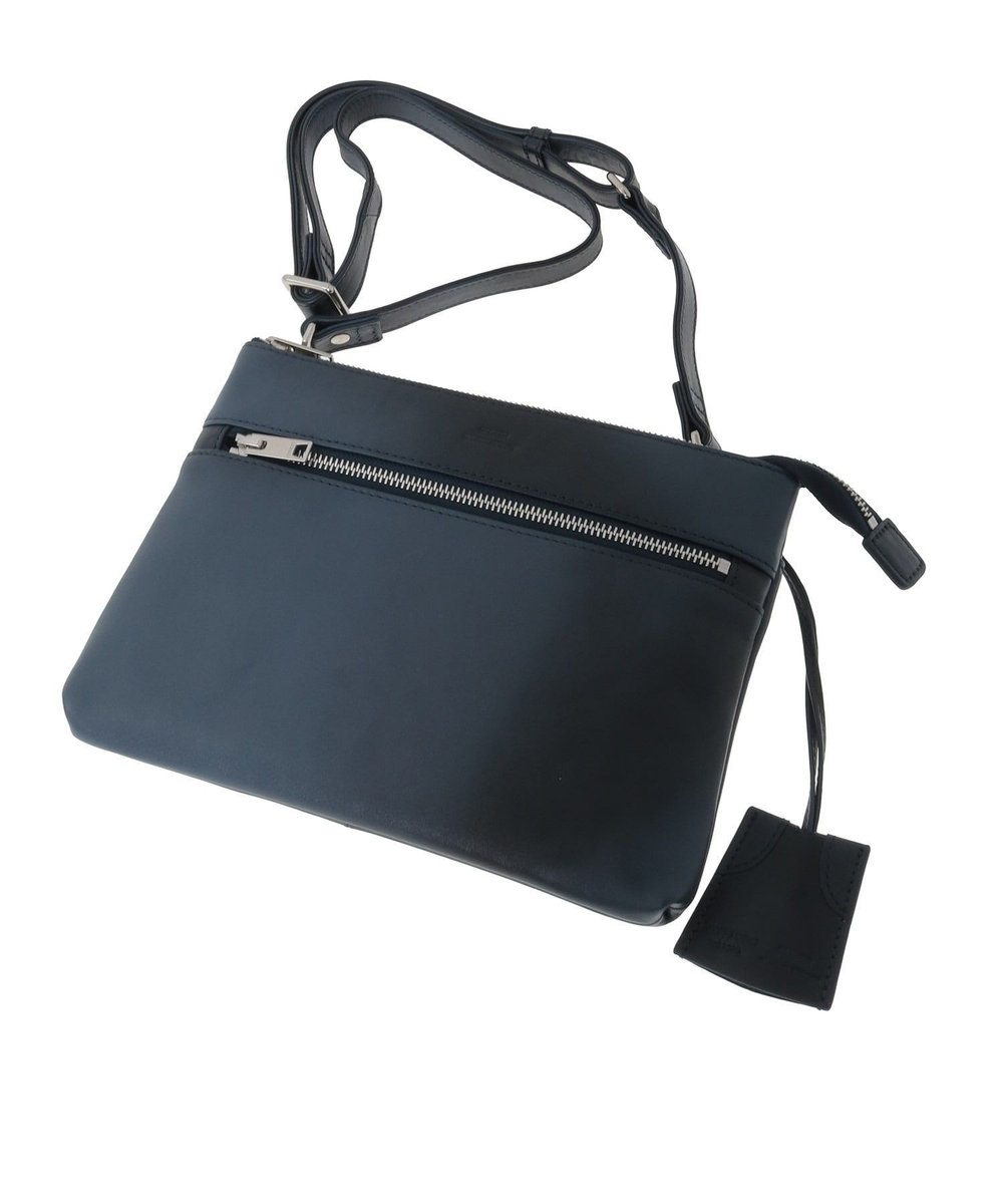 MEN'S BIGI 【SEEKER/シーカー】別注2wayクラッチ&ショルダーバッグ ネイビー