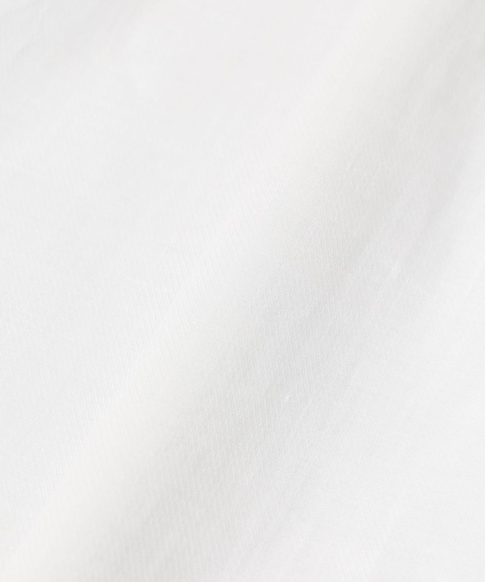 DÉPAREILLÉ RAMIE TWILL REGULAR COLLAR SHIRT / ラミーツイルレギュラーカラーシャツ ホワイト