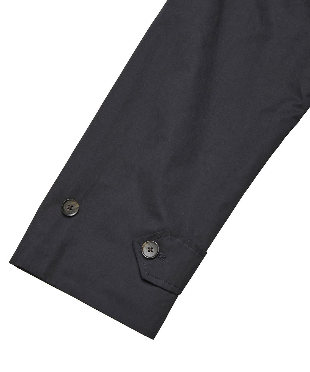 MEN'S BIGI ラグランスリーブコート ブラック