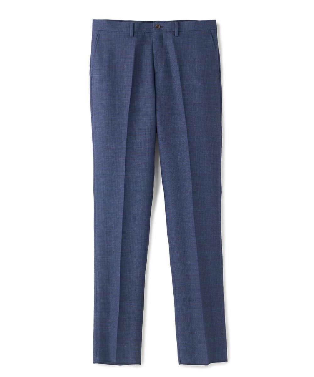MEN'S BIGI ミックスヤーン/ホップサックスラックス ネイビー