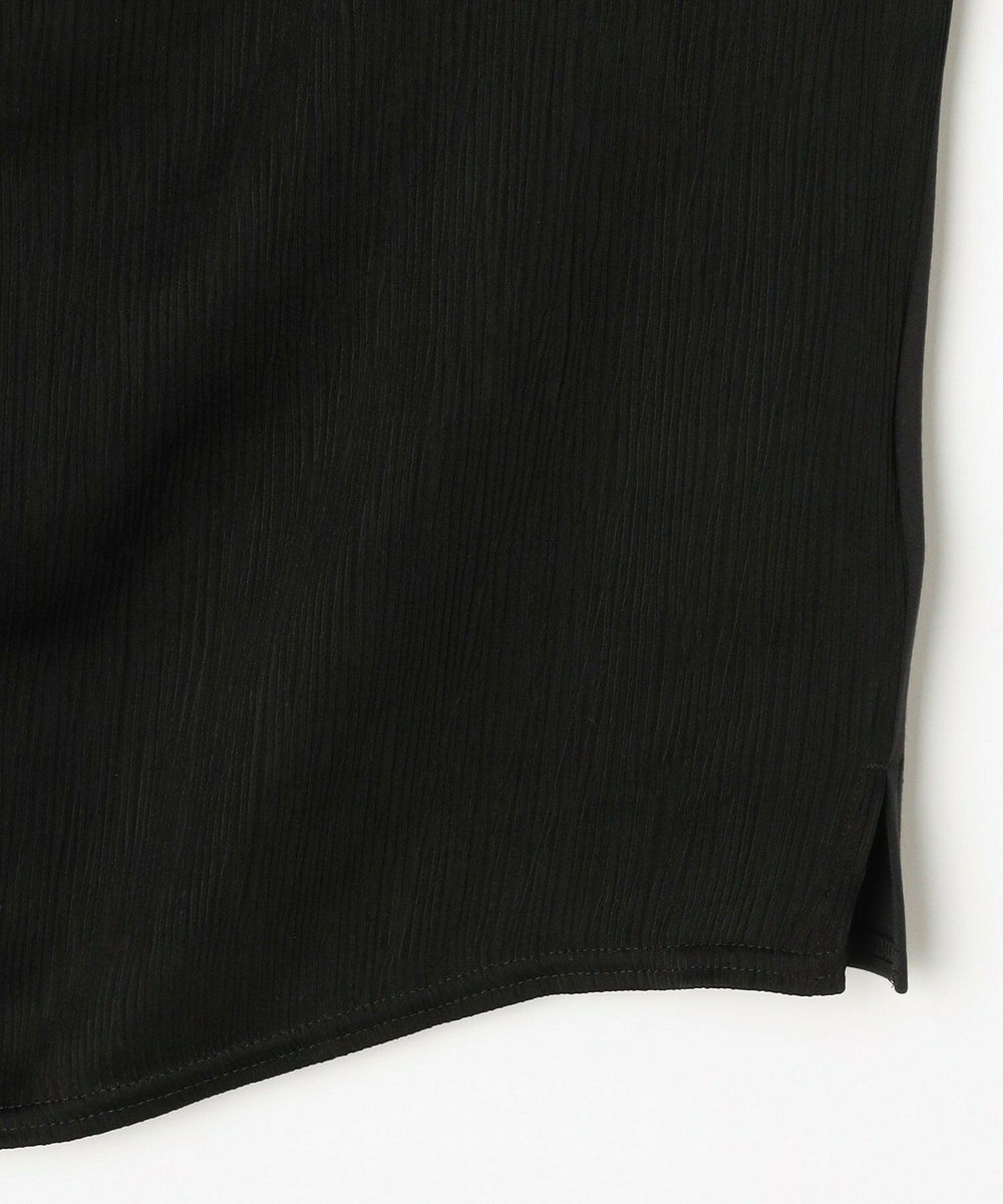 L'EQUIPE ウェーブクロス＆ベアスムースカットソー ブラック