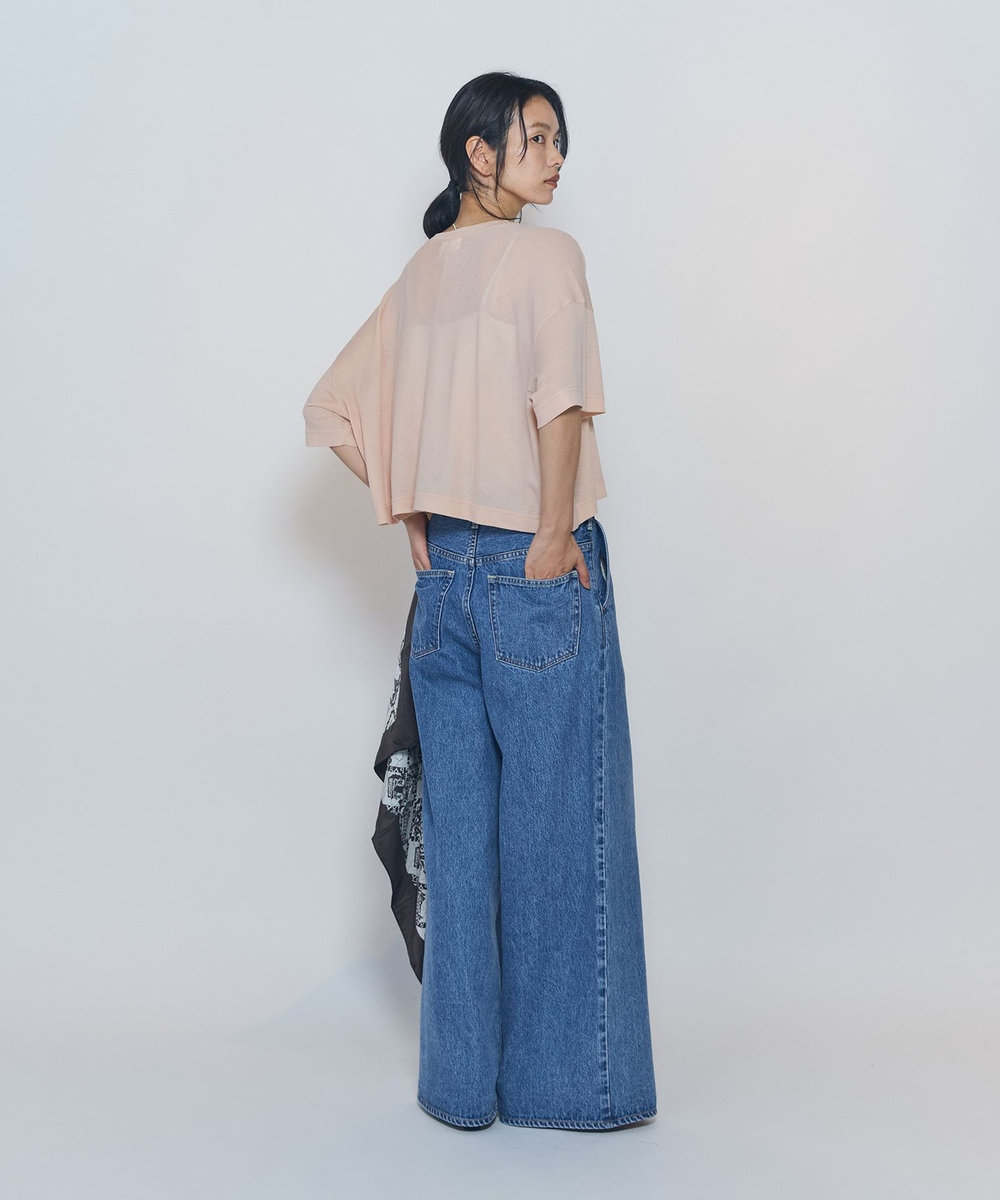 1er Arrondissement ＜upper hights / アッパーハイツ＞"SHORELINE WIDE TEE"カットソー ピンク