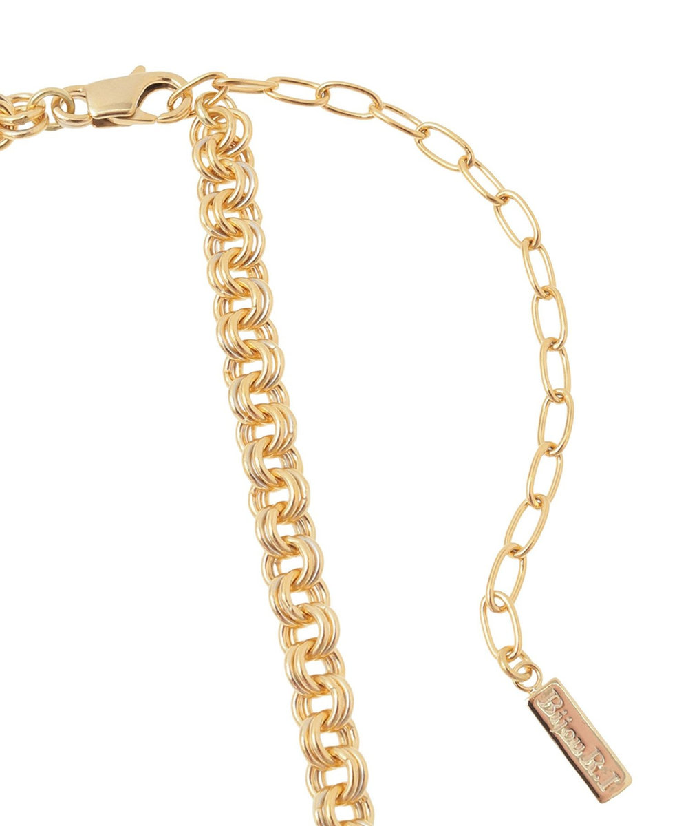 1er Arrondissement ＜Bijou R.I (ビジューアールアイ)＞別注ヴィンテージチェーンネックレス ゴールド