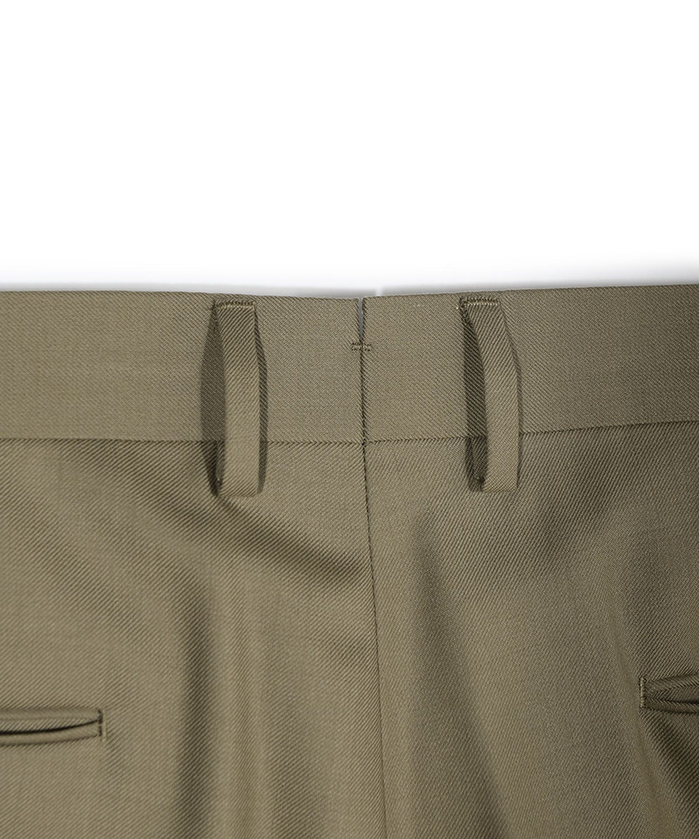 MEN'S BIGI 【50th Anniv . 菊池武夫】TECHWOOL TWILL PANTS ベージュ