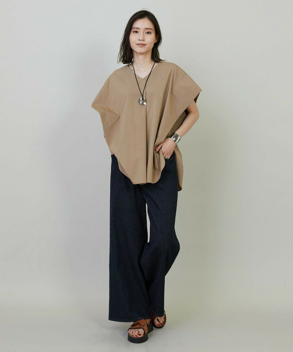 L'EQUIPE Lサイズ（大きいサイズ） 【大きいサイズ】9ozストレッチデニムパンツ インディゴブルー