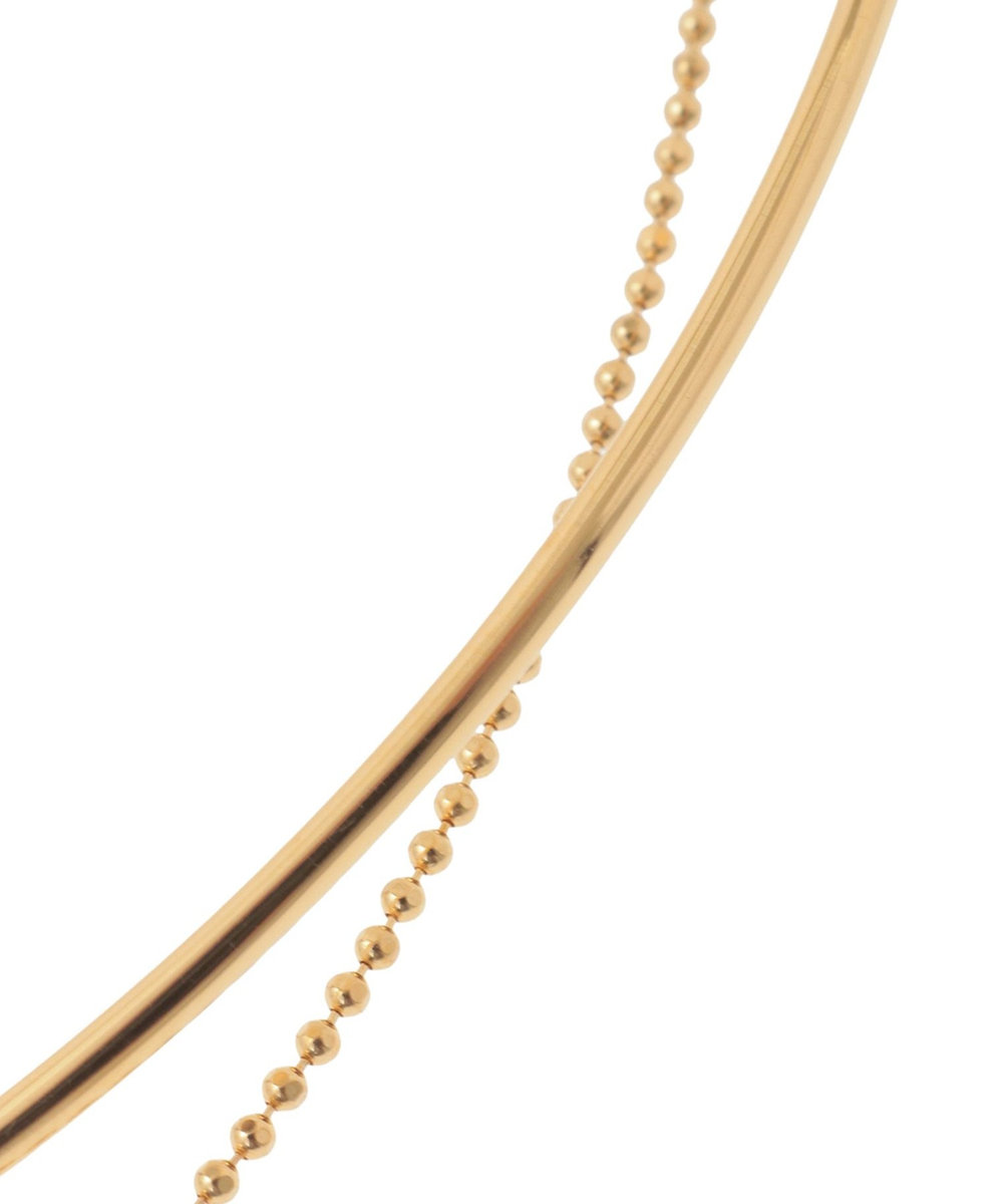 1er Arrondissement 【WEB限定】＜wePERM（ウィパーマ）＞“Neat Link"チョーカー 1.5mm ゴールド
