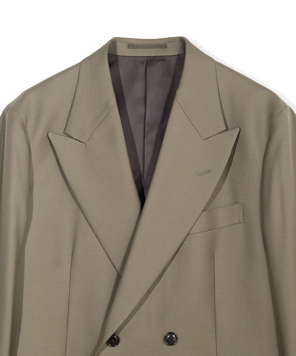 MEN'S BIGI 【50th Anniv . 菊池武夫】TECHWOOL TWILL TAILORED JACKET ベージュ