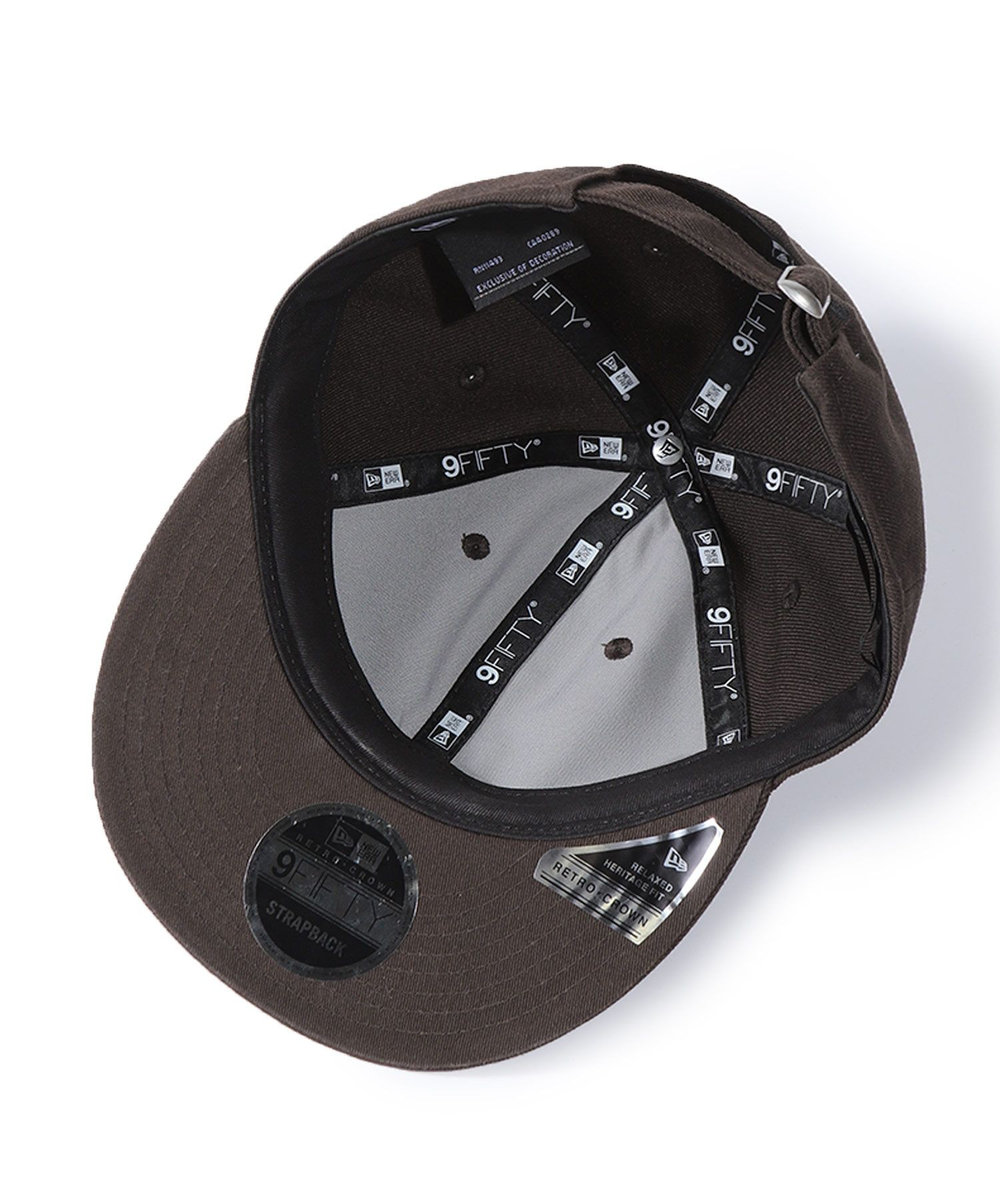 MEN'S BIGI 【50th Anniv . 中田 慎介】NEW ERA RETRO CROWN 9FIFTY CAP ブラウン