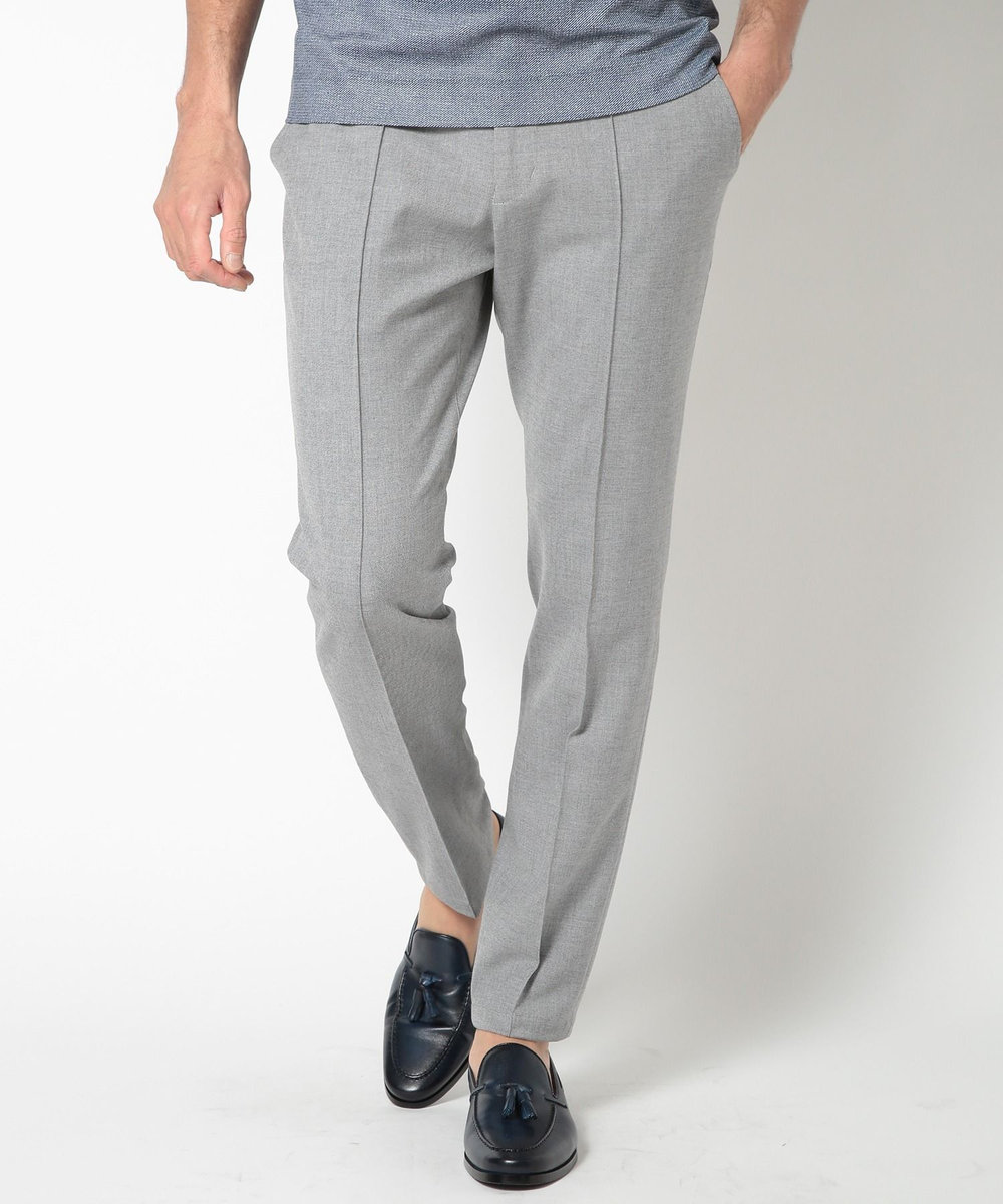 MEN'S BIGI 【ACTIVE TAILOR】2WAYストレッチスラックス グレー