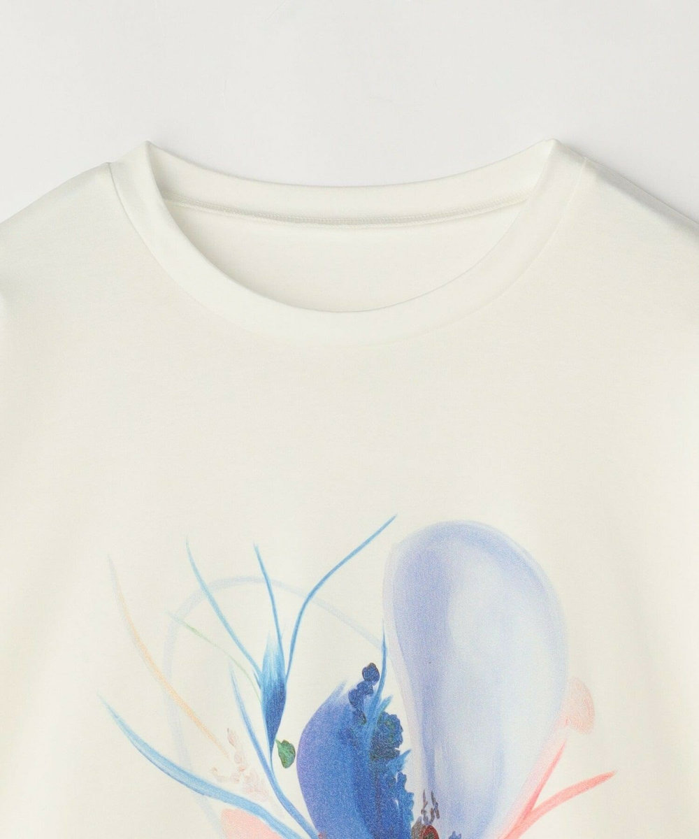 L'EQUIPE Lサイズ（大きいサイズ） 【大きいサイズ】ruteN × L'EQUIPE コラボ長袖Tシャツ ホワイト