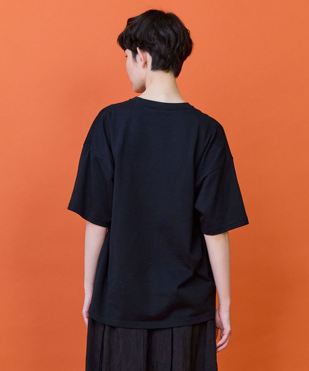 FRAPBOIS メープルTシャツ ブラック