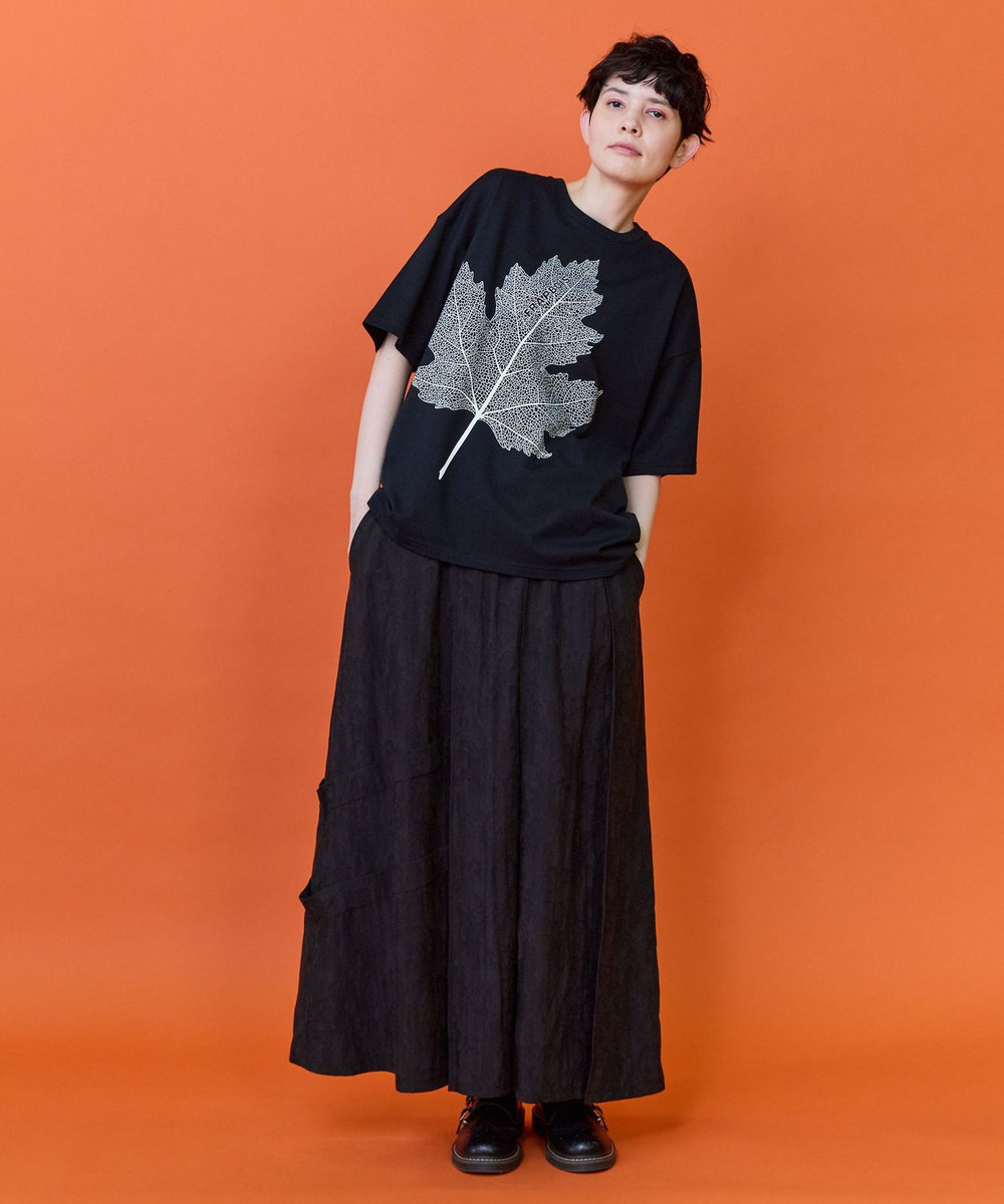 FRAPBOIS メープルTシャツ ブラック